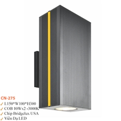 Đèn Tường Ngoài Trời Euroto CN-275 2X10W