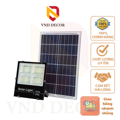 Đèn Pha Năng Lượng Mặt Trời 100W - 4 Khoan