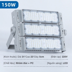 Đèn Led Pha Module 150W Ánh Sáng Trắng