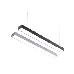 Đèn Led Thả Văn Phòng 42W, Vỏ Đen-Ánh Sáng Trắng