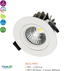 Đèn Spotlight Âm Trần 9W Vinaled DLX-NW9