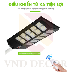 Đèn Đường Năng Lượng Mặt Trời Liền Thể 400W