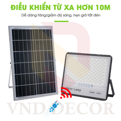 Đèn Năng Lượng Mặt Trời LED Pha Tổ Ong Chống Chói 300W