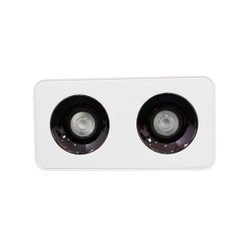 Đèn LED Lon Nổi Vuông Đôi 12W*2-15W*2 mẫu LOD