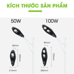 Đèn Đường LED Chiếc Lá