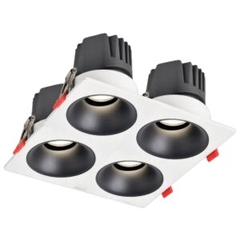 Đèn Âm Trần Spotlight Chống Chói 4x12W Euroto LA-604