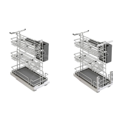 GIÁ ĐỂ DAO THỚT-GIA VỊ-CHAI LỌ MM02V GARIS