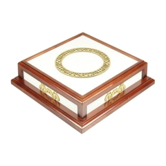 Đèn Ốp Trần Gỗ Tự Nhiên Cao Cấp Mã SN-6826