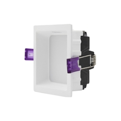 Đèn LED Downlight Vuông 12W Âm Trần Choá Sâu - Paragon PRDPP157L12