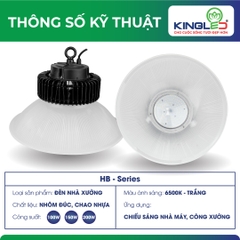 Đèn Led Nhà Xưởng KINGLED 100W-200W