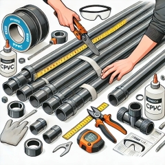 Hướng Dẫn Lắp Đặt CPVC Công Nghiệp: Bước 1 Chuẩn Bị Trước Khi Lắp Đặt