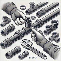 Hướng Dẫn Lắp Đặt CPVC Công Nghiệp: Bước 3 Lắp Đặt Đường Ống