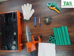 Chuẩn Bị Dụng Cụ và Ống GS để tiến hành Hàn ống