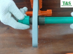 Gia Nhiệt ống và phụ kiện PPr GS trên máy hàn nhiệt