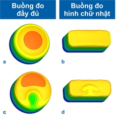 Buồng đo đầy đủ và buồng đo hình chữ nhật