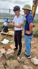 Hình ảnh quá trình triển khai, lắp đặt đồng hồ điện từ Waterflux 3070