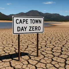 Hình minh họa: Cape Town Day Zero – hạn hán nghiêm trọng