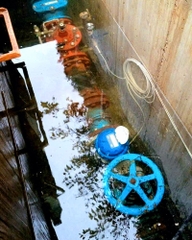 Đồng hồ nước Waterflux 3070 của KROHNE có thể lắp đặt ngập 100% dưới nước với cấp bảo vệ IP68 cho cả sensor và converter