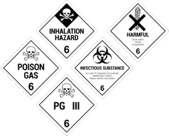 Loại 6: Chất lây nhiễm và độc hại
