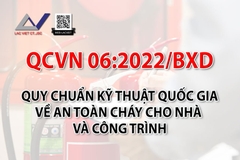 Nội dung Quy chuẩn quốc gia về An toàn cháy cho nhà và công trình QCVN 06:2022/BXD