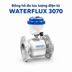 Đồng hồ đo lưu lượng điện từ KROHNE WATERFLUX 3070 C bản compact — cảm biến WATERFLUX 3000 và bộ chuyển đổi IFC 070