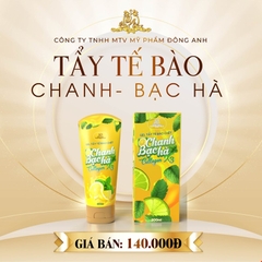 Gel Tẩy Tế Bào Chết Chanh & Bạc Hà Collagen X3