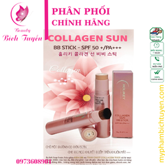 Kem nền BB Stick chống nắng Holikey Collagen 12g