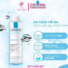 Nước Tẩy Trang La Roche-Posay Cho Da Dầu, Nhạy Cảm 400ml Effaclar Micellar Water Ultra Oily Skin