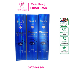 Chuốt Mi 2 Đầu She’s MX Miracle 3 in 1 Double Mascara