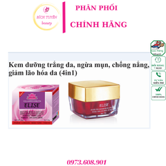 ELISE kem mụn trắng da chống nắng lão hóa da 4 in1  20 g