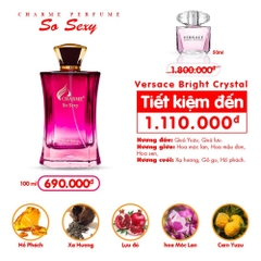 NƯỚC HOA NỮ CHARME SO SEXY 100ML