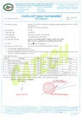 CFC - Kết quả quan trắc môi trường - Quí III