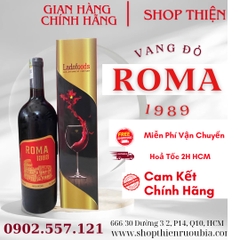 Vang Đỏ ROMA 1989 14.5% 750ml