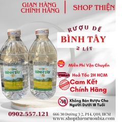 Rượu ĐẾ BÌNH TÂY 29% 39% 2 Lít