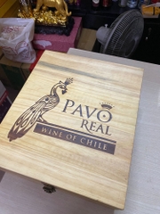 Combo 3 chai Vang Chile Pavo Real Sauvignon Blanc 13% 750ml- Trắng- Tặng kèm hộp gỗ