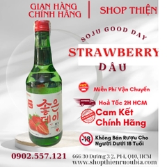RƯỢU SOJU Hàn Quốc GOOD DAY 360ML