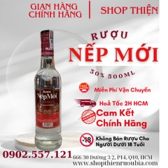 Rượu Nếp Mới Hà Nội Halico 30% Chai 500ml - Chính Hãng