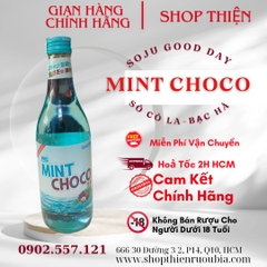RƯỢU SOJU Hàn Quốc GOOD DAY 360ML