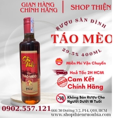 Rượu  Táo mèo SÂN ĐÌNH 29.5% 400ml