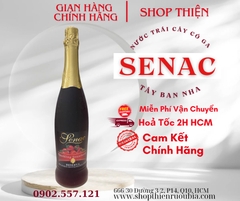 Nước Trái cây Tây Ban Nha SENAC 750ml - Vị Dâu