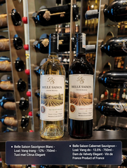 Vang Pháp Belle Saison Vin de France - 750ml (Sauvignon Blanc 12% & Cabernet Sauvignon 13.5%)