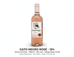 Vang Chile Gato Negro San Pedro 13% - Bộ Sưu Tập 5 Vị Rosé Cabernet Sauvignon Merlot Chardonnay Sauvignon Blanc 750ml - Wine of Chile
