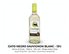 Vang Chile Gato Negro San Pedro 13% - Bộ Sưu Tập 5 Vị Rosé Cabernet Sauvignon Merlot Chardonnay Sauvignon Blanc 750ml - Wine of Chile