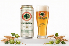 Bia Đức Eichbaum Hefeweizen Hell 5,2% - Bia Lúa Mỳ Nhập Khẩu Đức 500ml - Thùng 24 Lon - Seit 1679