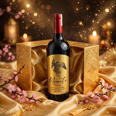 Vang Đỏ Nhãn Vàng Mosanto Red Wine 750ml - Five Star Limited - Quà Biếu Tết Sang Trọng