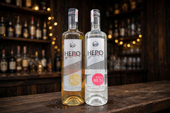 Rượu Rum HERO Gold Rum & White Rum 700ml 40% Vol - HERO Vietnam Chính Hãng