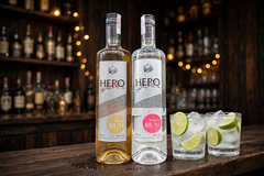 Rượu Rum HERO Gold Rum & White Rum 700ml 40% Vol - HERO Vietnam Chính Hãng