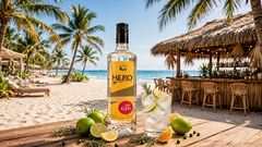 Rượu Gin HERO Dry Gin 700ml 40% Vol - SEVCO Vietnam - Botanical Fresh