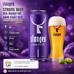 [SHOP THIỆN] Bia Stangen Strong Beer 8% - Bia Đức Nhập Khẩu - Lon 500ml - Thùng 24 Lon - Strong Lager Đậm Đà