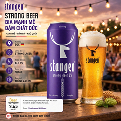 [SHOP THIỆN] Bia Stangen Strong Beer 8% - Bia Đức Nhập Khẩu - Lon 500ml - Thùng 24 Lon - Strong Lager Đậm Đà